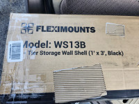 FLEXIMOUNTS 3-Tier Storage Wall Shelves 