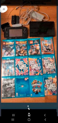 Nintendo Wii U System and Games for sale $$