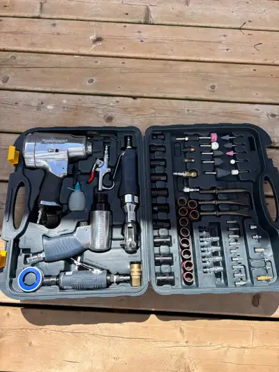 MASTERCRAFT AIR COMPRESSOR SET OF ATTACHMENTS!!!, View more