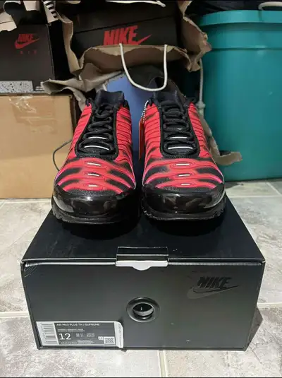 Nike Air Max Plus TN size 10, 12 "Supreme University Red", View more