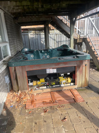 Hot tub removal above ground pool spa removal
