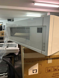 New Low Profile OTR Microwave in white