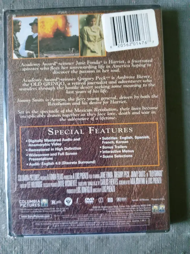 Old Gringo (DVD) in CDs, DVDs & Blu-ray in Ottawa - Image 3