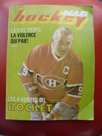 MAG HOCKEY MAURICE RICHARD LE ROCKET-EN FRANÇAIS