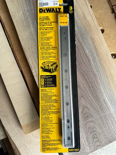 Dewalt DW7352 Planer Blades, View more