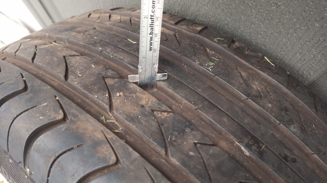 17in Dual-drill Alloy Rim with 205-50R17 Tire in Tires & Rims in Hamilton - Image 4