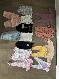 Baby girl 9-12m outfits 