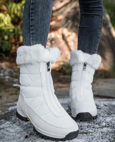 White Snow Boot, View more