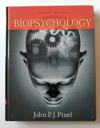 Biopsychology, Seventh (7th) Edition Hardcover Textbook