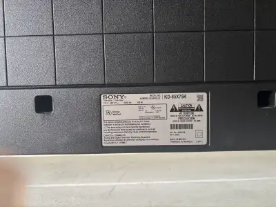 Sony Bravia X75K, model KD-65X75K, a 65-inch 4K Google TV , View more