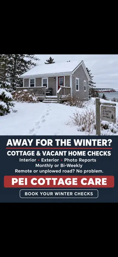 Cottage Watch & Vacant Home Checks | PEI Cottage Care Heading away or closing your cottage for the s...