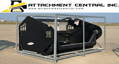 Skid Steer Rock Screener Rock Picker Bucket Attachment, View more