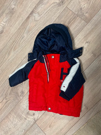 TOMMY HILFIGER Winter Jacket.Removable fleece-liner.Size 3-6 mo.