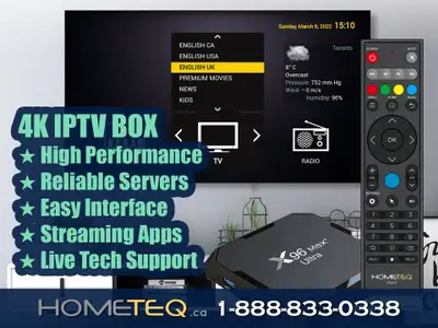SUMMER SPECIAL: Reliable 4K Android TV Box + IPTV Bundle @TO, View more