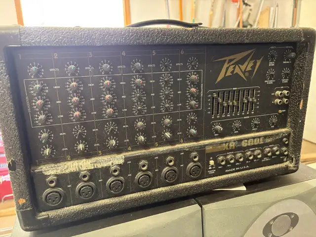Peavey Powered mixer in Pro Audio & Recording Equipment in St. Catharines - Image 2