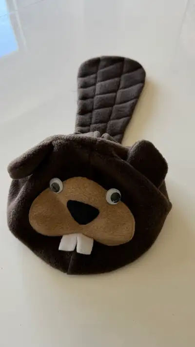 Beaver ski helmet cover, View more
