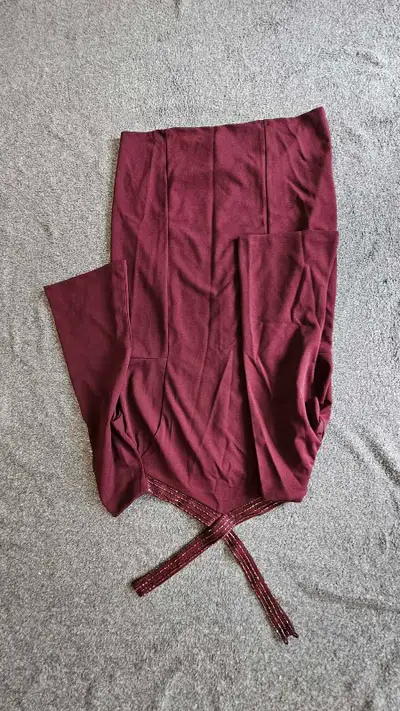 Burgundy  Dress Madame Size 2XL, View more