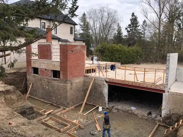 HOME ADDITIONS EXCAVATION MINI EXCAVATORS DEMOLITION CONCRETE in Excavation, Demolition & Waterproofing in Oakville / Halton Region - Image 3