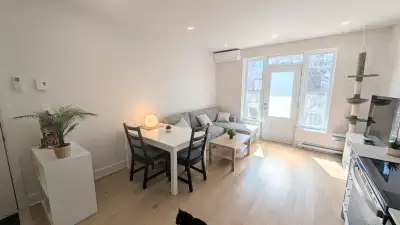 Appartement de 2 chambres rénové Verdun : cession de bail