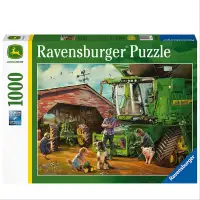 Ravensburger John Deere Then & Now 1000 PC Puzzle - New