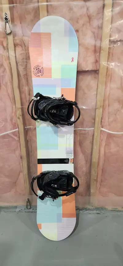 K2 Moment women's snowboard 138cm with K2 bindings, View more