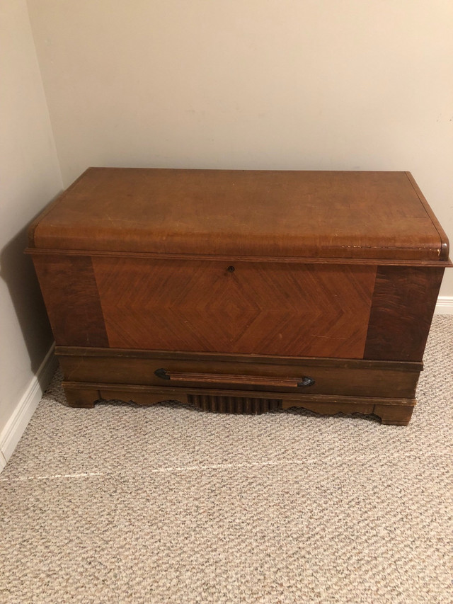 Antique, solid wood and cedar trunk -Rare  find! in Arts & Collectibles in City of Toronto