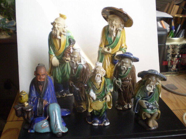 -- Chinese Mudman Figurines -- in Arts & Collectibles in Kitchener / Waterloo