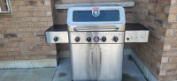 Vida by par Paderno Barbecue stainless steel with side burner