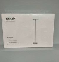 New LED Floor Lamp with Adjustable Reading Lamp 27W Main Light