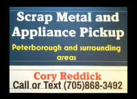 Free Scrap Metal And Appliance Pickup 