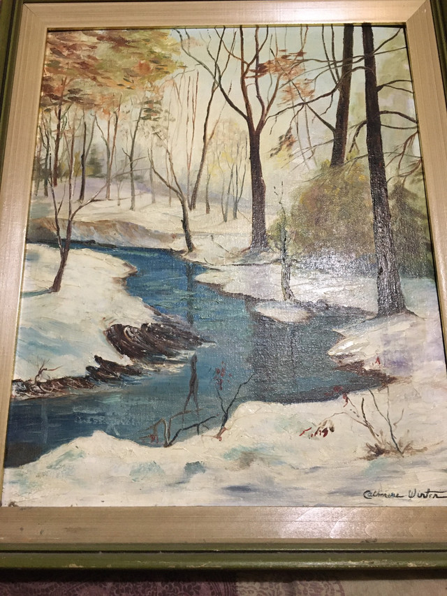 Oil painting original  in Arts & Collectibles in Ottawa - Image 4