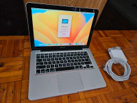 MacBook Pro Retina 13 inch 12GB RAM Core i5 500GB Mint OBO