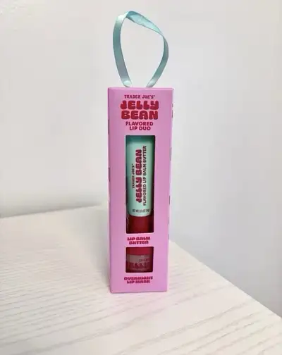 Trader Joe's Jelly Bean Lip Duo Lip Balm Butter Overnight Mask, View more