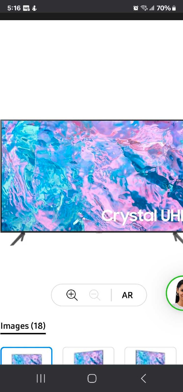 Samsung 55 inch new in box in TVs in Delta/Surrey/Langley