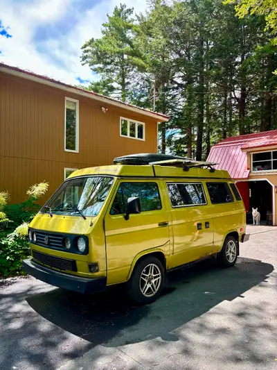 This is a unique customized camper van Interior redone Motor rebuilt by Chester European Auto Solar...