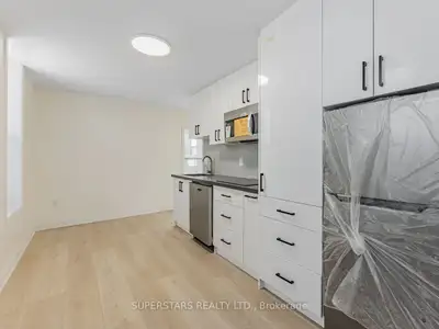 Utilities are included in the rent. Bright and spacious studio apartment with a brand new renovation...