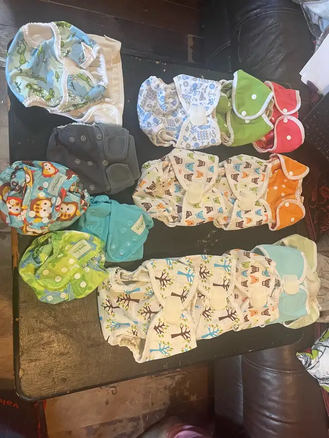 Bummis pre folds and covers cloth diapers lot in Bathing & Changing in Ottawa - Image 5