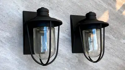 Outdoor Wall Sconce Lights, Voir plus