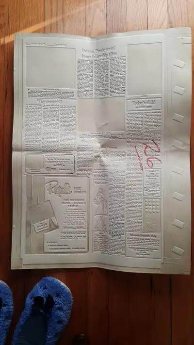 Newspaper article 1973, View more