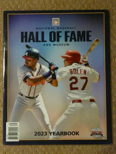 2023 Baseball HOF Induction Program/Yearbook McGriff / Rolen, View more