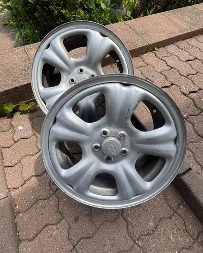 Selling 2 original Subaru alloy rims in good used condition. Genuine Subaru wheels. Good used condit...