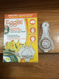 Eggies Deluxe Plastic Egg cooker set