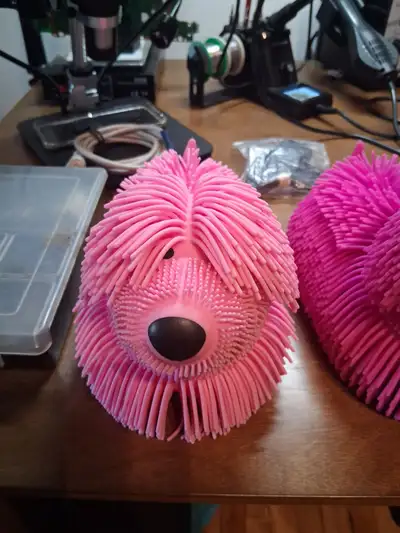 Jouet pour chien duveteux Zugar Land (rose, mauve) (1), View more