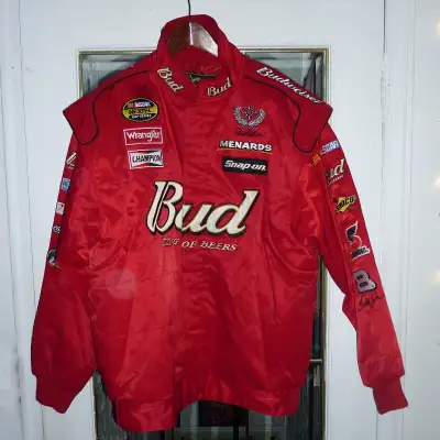 Nascar Racing Jacket, Dale Earnhardt Jr. Chase Authentics, Size L Fully embroidered all logos $100
