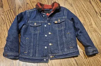 Toddler Fleece Lined Jean Jacket, View more