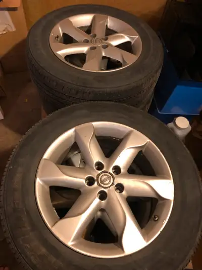 Set of 4 x Original Nissan Murano Alloy Rims . Bolt Pattern 5x114.3. From 2010 Nissan Murano factory...