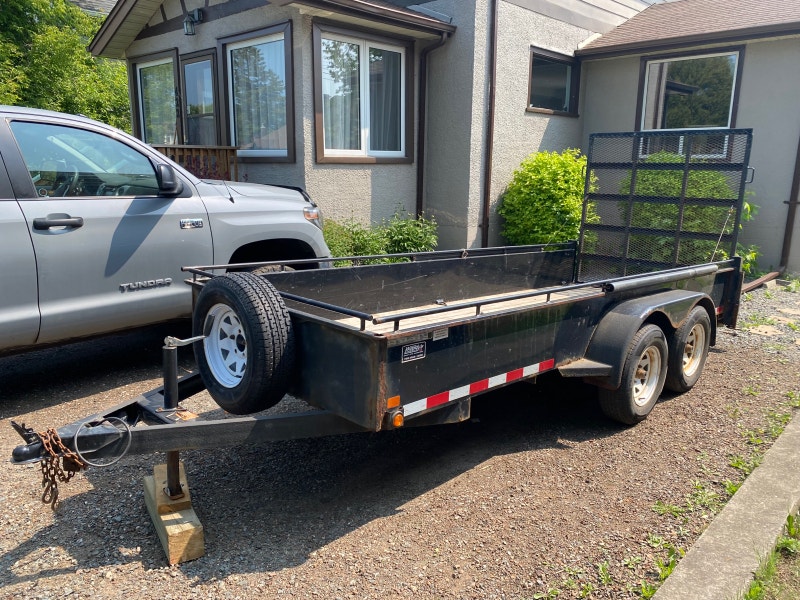 14x5 tandem utility trailer for sale Cargo & Utility Trailers