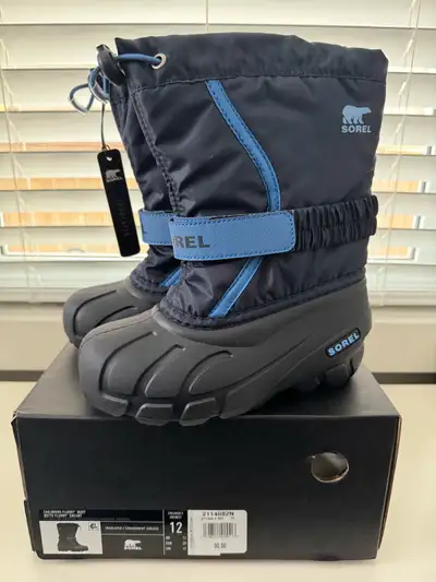 new kids Sorel winter boots size 12, View more
