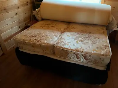 Split queen mattress and box spring free, View more