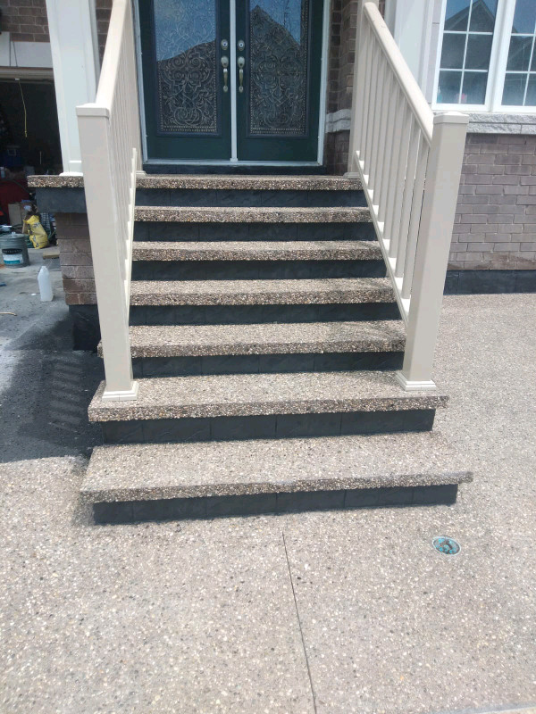 Concrete work (Driveway and backyard) Interlock, Paving & Driveways